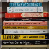 B7. Hardcover books. - $2; Paperback books. - $1